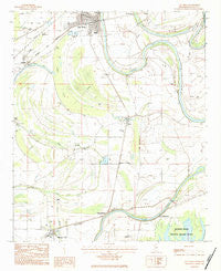 Itta Bena Mississippi Historical topographic map, 1:24000 scale, 7.5 X 7.5 Minute, Year 1983