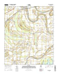 Itta Bena Mississippi Current topographic map, 1:24000 scale, 7.5 X 7.5 Minute, Year 2015