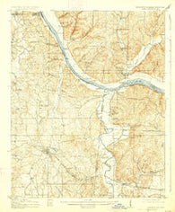 Iuka Mississippi Historical topographic map, 1:62500 scale, 15 X 15 Minute, Year 1914