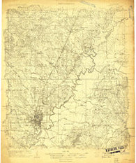 Jackson Mississippi Historical topographic map, 1:48000 scale, 15 X 15 Minute, Year 1905