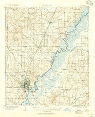 Jackson Mississippi Historical topographic map, 1:62500 scale, 15 X 15 Minute, Year 1905