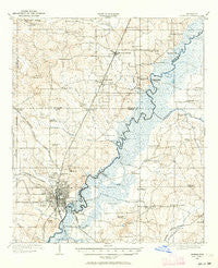 Jackson Mississippi Historical topographic map, 1:62500 scale, 15 X 15 Minute, Year 1905