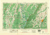Jackson Mississippi Historical topographic map, 1:250000 scale, 1 X 2 Degree, Year 1955