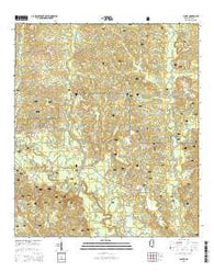 Janice Mississippi Current topographic map, 1:24000 scale, 7.5 X 7.5 Minute, Year 2015