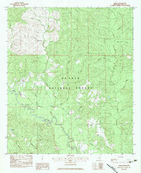 Janice Mississippi Historical topographic map, 1:24000 scale, 7.5 X 7.5 Minute, Year 1983