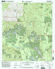Janice Mississippi Historical topographic map, 1:24000 scale, 7.5 X 7.5 Minute, Year 2000