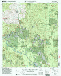 Janice Mississippi Historical topographic map, 1:24000 scale, 7.5 X 7.5 Minute, Year 2000