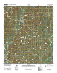 Jeannette Mississippi Historical topographic map, 1:24000 scale, 7.5 X 7.5 Minute, Year 2012