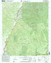 Jeannette Mississippi Historical topographic map, 1:24000 scale, 7.5 X 7.5 Minute, Year 2000