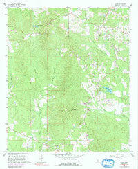 Johns Mississippi Historical topographic map, 1:24000 scale, 7.5 X 7.5 Minute, Year 1968