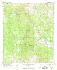 Johns Mississippi Historical topographic map, 1:24000 scale, 7.5 X 7.5 Minute, Year 1968