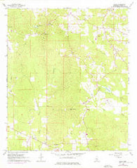 Johns Mississippi Historical topographic map, 1:24000 scale, 7.5 X 7.5 Minute, Year 1968