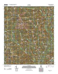Jonathan Mississippi Historical topographic map, 1:24000 scale, 7.5 X 7.5 Minute, Year 2012