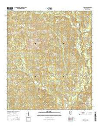 Jonathan Mississippi Current topographic map, 1:24000 scale, 7.5 X 7.5 Minute, Year 2015