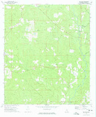 Jonathan Mississippi Historical topographic map, 1:24000 scale, 7.5 X 7.5 Minute, Year 1973