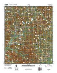 Joseph Mississippi Historical topographic map, 1:24000 scale, 7.5 X 7.5 Minute, Year 2012
