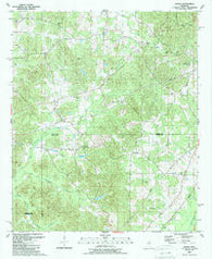 Joseph Mississippi Historical topographic map, 1:24000 scale, 7.5 X 7.5 Minute, Year 1989