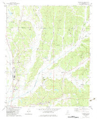 Keownville Mississippi Historical topographic map, 1:24000 scale, 7.5 X 7.5 Minute, Year 1982