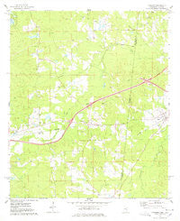Kewanee Mississippi Historical topographic map, 1:24000 scale, 7.5 X 7.5 Minute, Year 1974