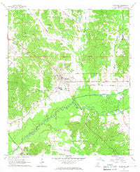 Kilmichael Mississippi Historical topographic map, 1:24000 scale, 7.5 X 7.5 Minute, Year 1966