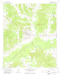 Kilmichael Mississippi Historical topographic map, 1:24000 scale, 7.5 X 7.5 Minute, Year 1966