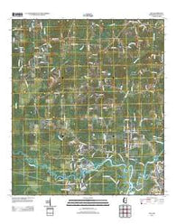 Kiln Mississippi Historical topographic map, 1:24000 scale, 7.5 X 7.5 Minute, Year 2012