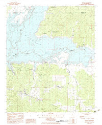 Kincaid Mississippi Historical topographic map, 1:24000 scale, 7.5 X 7.5 Minute, Year 1983