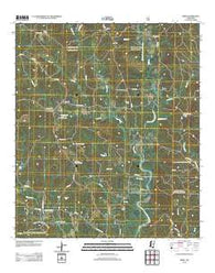 Kirby Mississippi Historical topographic map, 1:24000 scale, 7.5 X 7.5 Minute, Year 2012