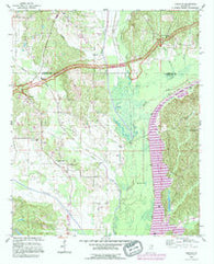 Kirkville Mississippi Historical topographic map, 1:24000 scale, 7.5 X 7.5 Minute, Year 1992