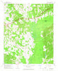 Kirkville Mississippi Historical topographic map, 1:24000 scale, 7.5 X 7.5 Minute, Year 1965