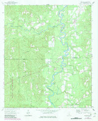 Knobtown Mississippi Historical topographic map, 1:24000 scale, 7.5 X 7.5 Minute, Year 1964