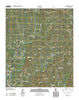 Knoxville Mississippi Historical topographic map, 1:24000 scale, 7.5 X 7.5 Minute, Year 2012