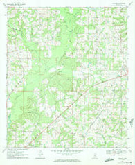 Kokomo Mississippi Historical topographic map, 1:24000 scale, 7.5 X 7.5 Minute, Year 1970