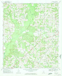 Kokomo Mississippi Historical topographic map, 1:24000 scale, 7.5 X 7.5 Minute, Year 1970