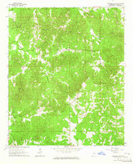 Kosciusko NE Mississippi Historical topographic map, 1:24000 scale, 7.5 X 7.5 Minute, Year 1964