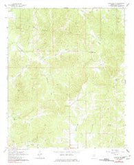 Kosciusko NE Mississippi Historical topographic map, 1:24000 scale, 7.5 X 7.5 Minute, Year 1964