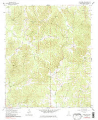 Kosciusko NE Mississippi Historical topographic map, 1:24000 scale, 7.5 X 7.5 Minute, Year 1964