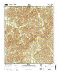 Kosciusko NE Mississippi Current topographic map, 1:24000 scale, 7.5 X 7.5 Minute, Year 2015