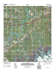 Kreole Mississippi Historical topographic map, 1:24000 scale, 7.5 X 7.5 Minute, Year 2012