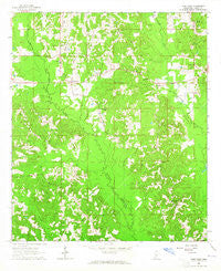 Lake Como Mississippi Historical topographic map, 1:24000 scale, 7.5 X 7.5 Minute, Year 1964