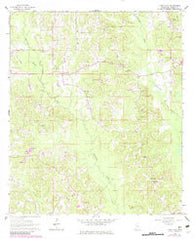 Lake Como Mississippi Historical topographic map, 1:24000 scale, 7.5 X 7.5 Minute, Year 1964