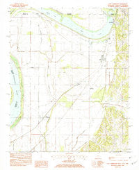 Lake Cormorant Mississippi Historical topographic map, 1:24000 scale, 7.5 X 7.5 Minute, Year 1982
