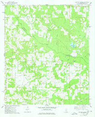 Lake Mike Connor Mississippi Historical topographic map, 1:24000 scale, 7.5 X 7.5 Minute, Year 1974