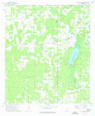 Lake Tangipahoa Mississippi Historical topographic map, 1:24000 scale, 7.5 X 7.5 Minute, Year 1972