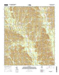 Lake Como Mississippi Current topographic map, 1:24000 scale, 7.5 X 7.5 Minute, Year 2015