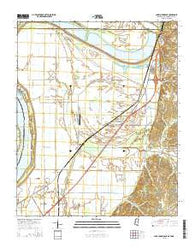 Lake Cormorant Mississippi Current topographic map, 1:24000 scale, 7.5 X 7.5 Minute, Year 2015