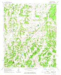 Lamar Mississippi Historical topographic map, 1:24000 scale, 7.5 X 7.5 Minute, Year 1965