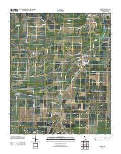 Lambert Mississippi Historical topographic map, 1:24000 scale, 7.5 X 7.5 Minute, Year 2012
