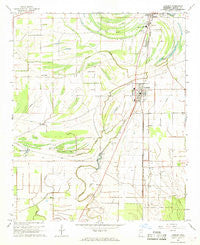 Lambert Mississippi Historical topographic map, 1:24000 scale, 7.5 X 7.5 Minute, Year 1967