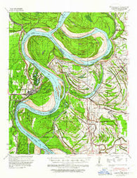 Lamont Mississippi Historical topographic map, 1:62500 scale, 15 X 15 Minute, Year 1939